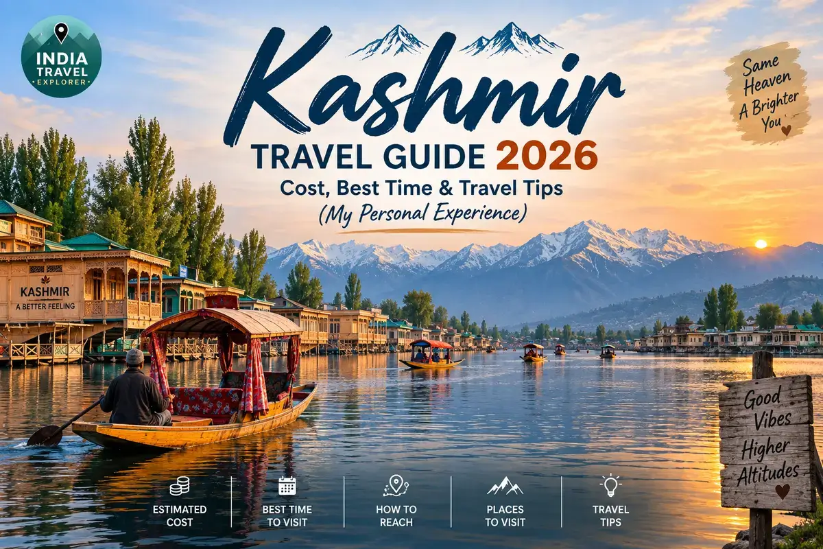 Kashmir travel guide 2026 - Dal Lake houseboats Srinagar